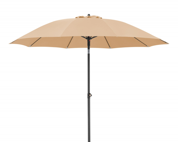 Schneider Mittelmastschirm Tarifa 270cm mit stabilen Fiberglas-Streben Apricot